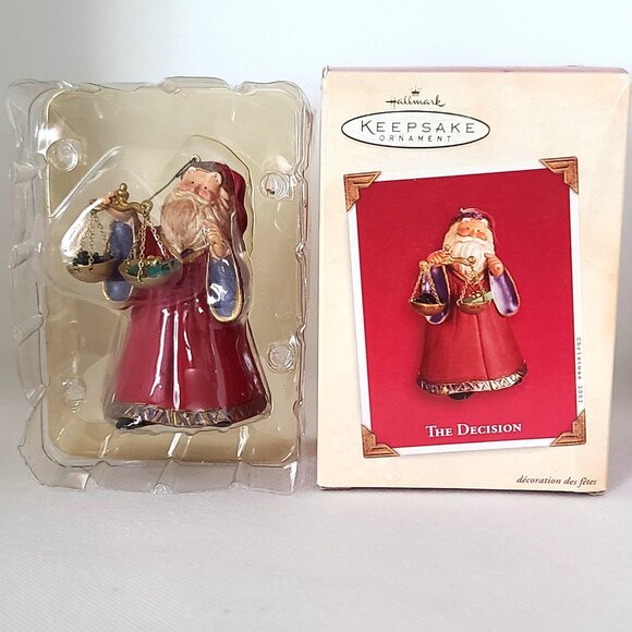 Hallmark Keepsake Ornaments Lot of 5-Curius the Elf, 2 Santas, Pony, USA Snowman - Picture 7 of 16